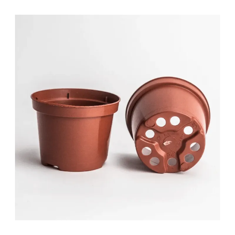 Горшок технический d-13 cм 1 л для для рассады с отверстиями (1000 шт.ящик)