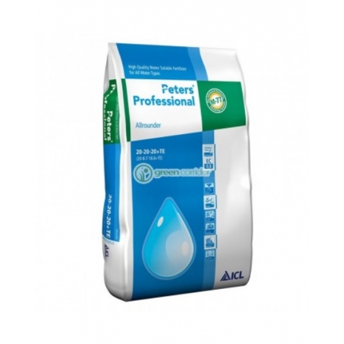 Мінеральне добриво Петерс | Peters Professional Аllrounder 20+20+20+ТЕ | ICL Fertilizers Мінеральне добриво Петерс | Peters Professional Аllrounder 20+20+20+ТЕ | ICL Fertilizers