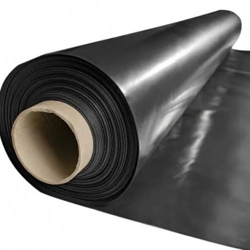 Плівка поліетиленова чорна для мульчування ґрунту первинна1200 мм - 40 мкм.