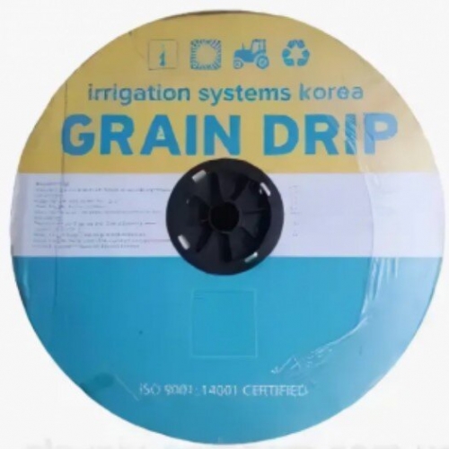 Лента капельная GRAIN DRIP 7 mill 10 см 1,38 л/г (эмиттерная) Корея 1000 м