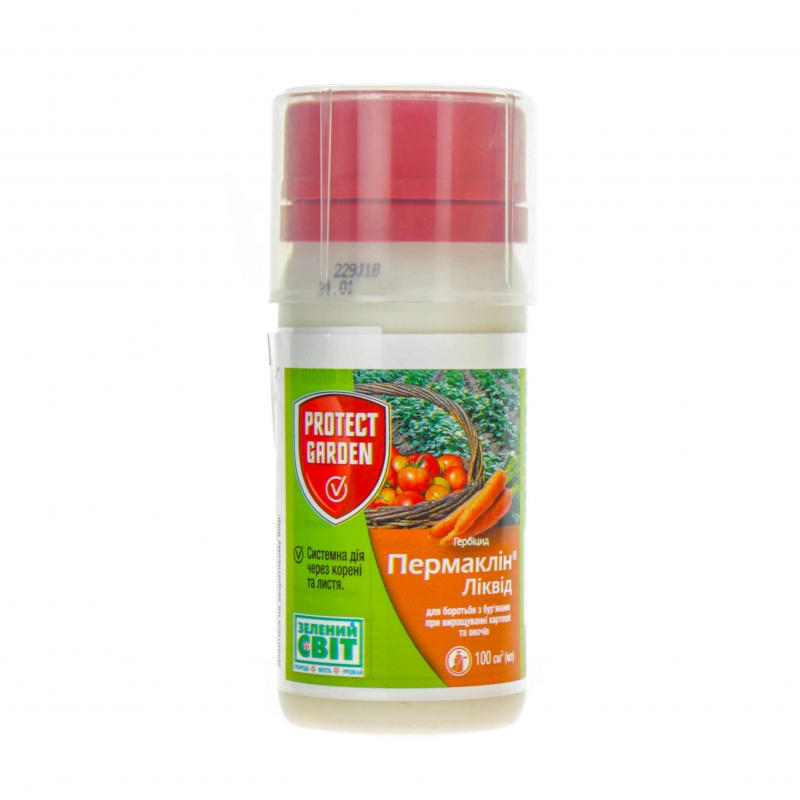 Гербицид Пермаклин (Зенкор) Ликвид SC 600 к.с. PROTECT GARDEN