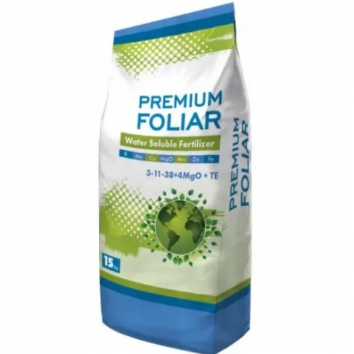 Мінеральне добриво Преміум Фоліар | Premium Foliar 3.11.38 + 4MgO + ТЕ Лібра Агро Мінеральне добриво Преміум Фоліар | Premium Foliar 3.11.38 + 4MgO + ТЕ Лібра Агро