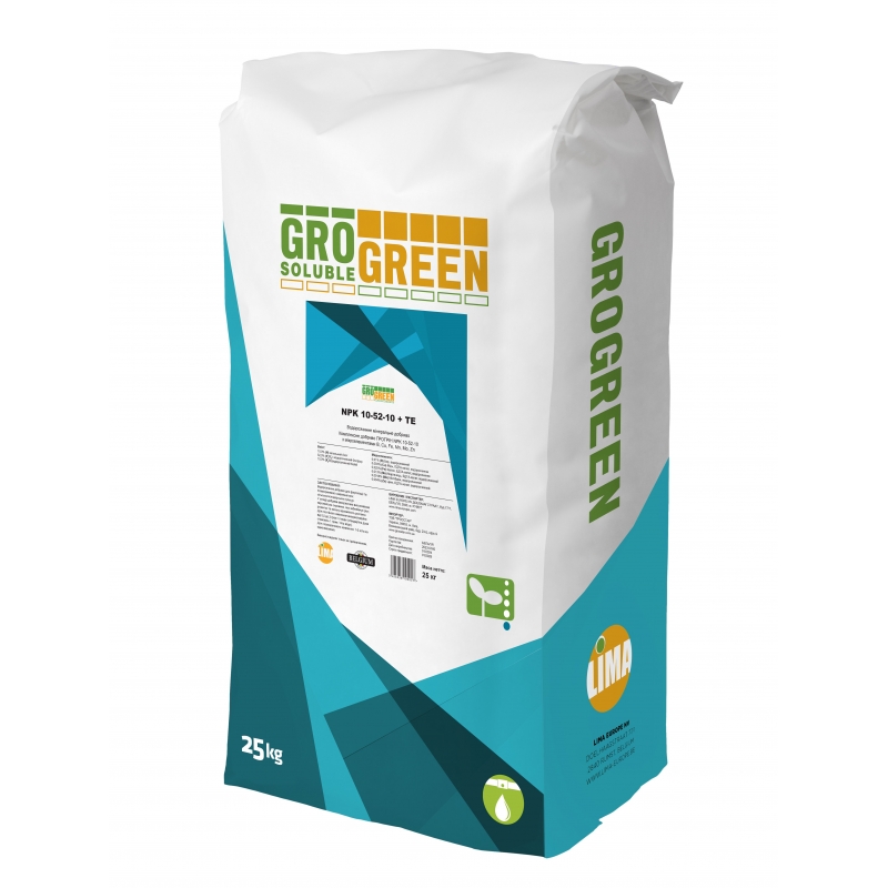 Добриво мінеральне NPK 10-52-10 + TE Гро Грін | Gro Green