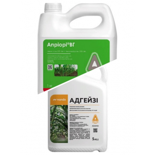 Гербицид Априори 1 кг + ПАР Адгейзи 5 л Adama