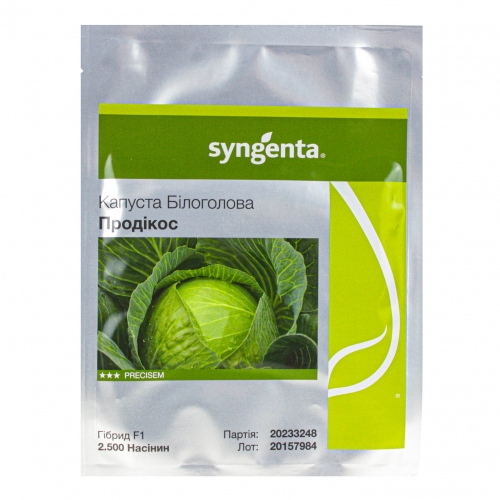 Капуста білокачанна Продікос F1 | PRODIKUS F1 Syngenta