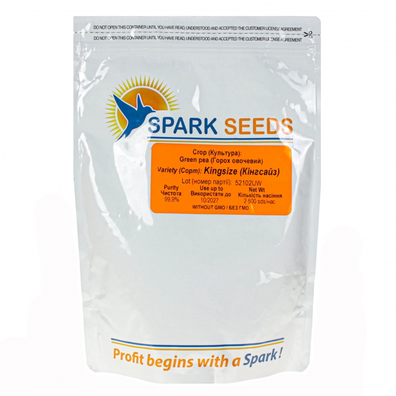 Горох КІНГСАЙЗ | KINGSIZE Spark Seeds
