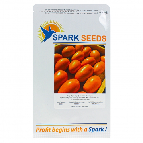 Томат ОРАНЖ ПЛАМ F1 | ORANGE PLAM F1 Lark Seeds