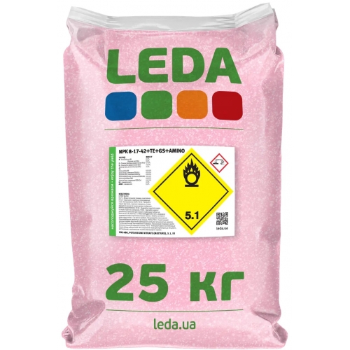 Комплексне добриво Леда (Leda) NPK 8-17-42+TE+GS+AMINO