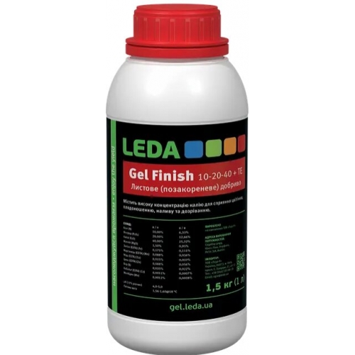 Гель добриво Фініш | Gel Finish 10-20-40 + TE Leda