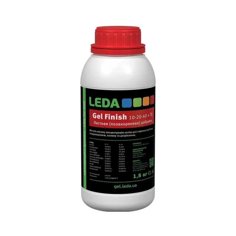Гель добриво Фініш | Gel Finish 10-20-40 + TE Leda
