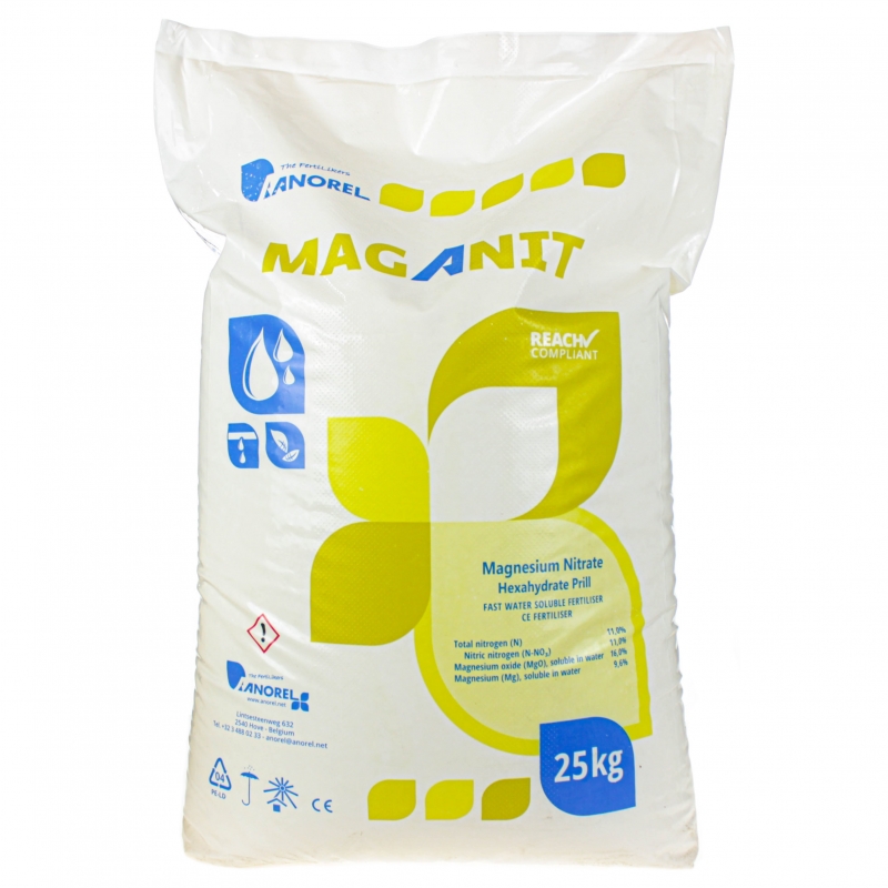 Нитрат магния Maganit (11-0-0 + 16MgO) Leda 25 кг
