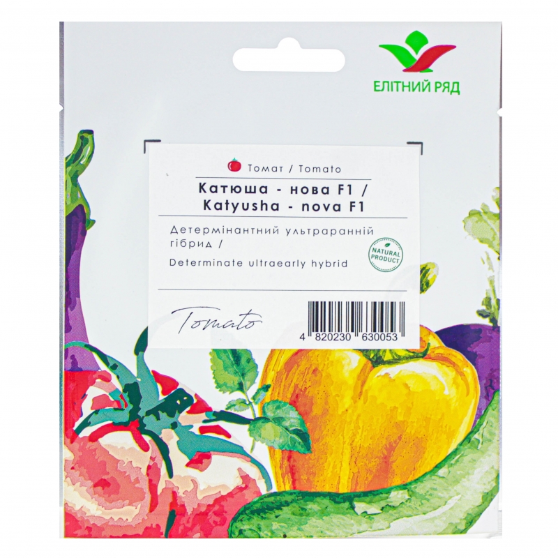 Томат КАТЮША - НОВА F1 | KATYUSHA - NOVA F1 Елітний ряд 1 грам