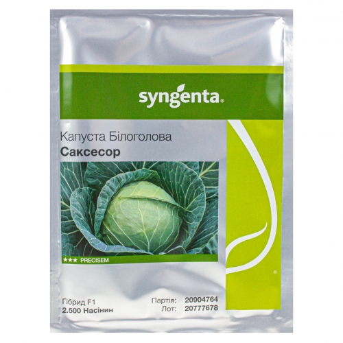 Капуста білокачанна САКСЕСОР F1 | SAKSESOR F1 Syngenta