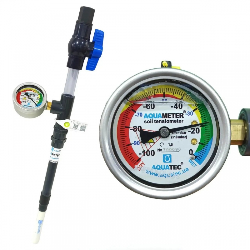 Тензиометр ирригационный профессиональный AQUAMETER PRO Т GL (AQUATEC)