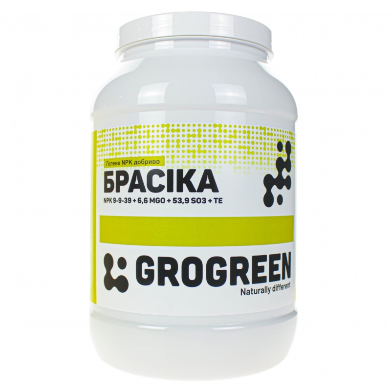 Удобрение Гель Брасика 9-9-39+6,6MgO+54SO3+TE Гро Грин | Brassica Gro Green