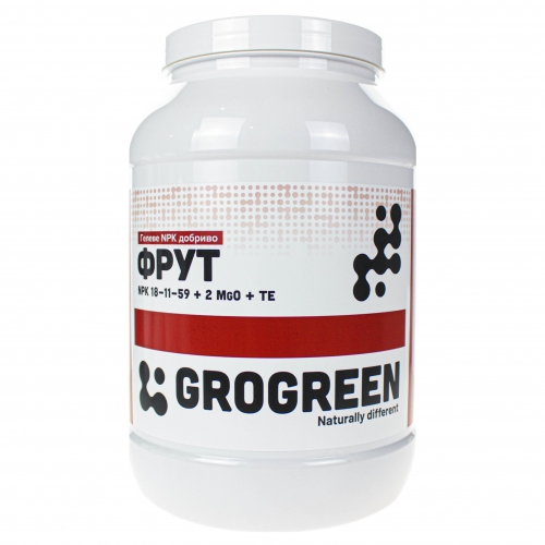Удобрение Гель Фрут NPK 18-11-59+2MgO + TE Гро Грин | Fruit Gro Green