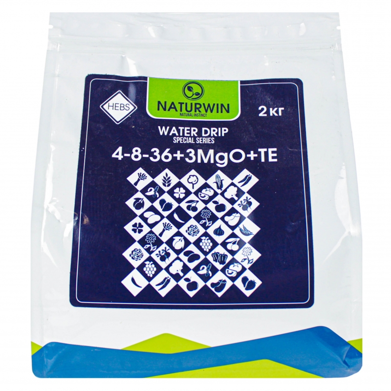 Мінеральне добриво Натурвін | Naturwin NPK NPK 4-8-36 + 3MgO + TE