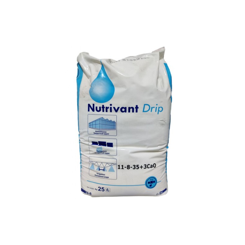 Удобрение Нутривант Дрип | Nutrivant Drip 11-8-35+3CaO (25кг)