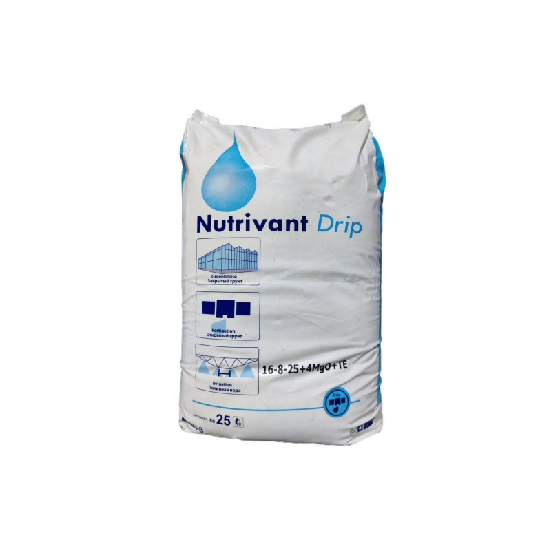 Удобрение Нутривант Дрип | Nutrivant Drip 16-8-25+4MgO (25кг)